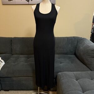 Black Halter Sleeveless Dress